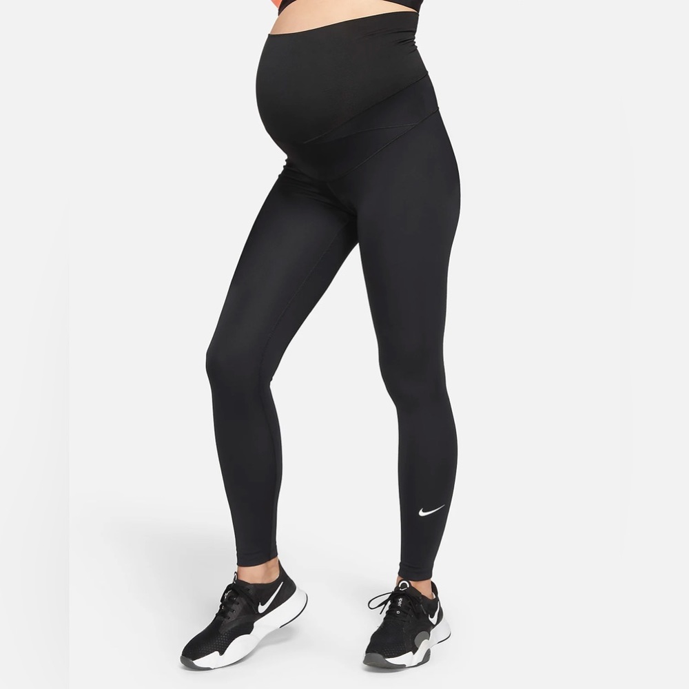 Nike One (M) Women's High-Waisted Leggings (Maternity), Size Medium